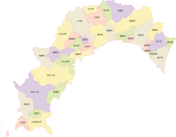 日本地図